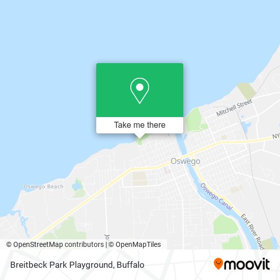 Breitbeck Park Playground map