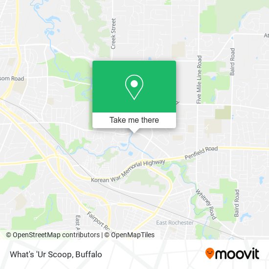 Mapa de What's 'Ur Scoop
