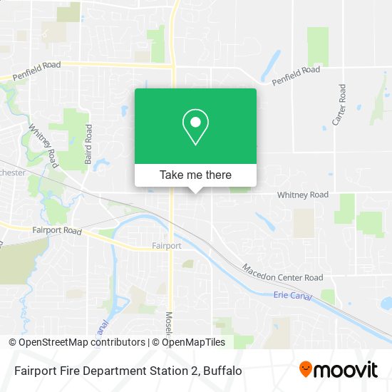 Mapa de Fairport Fire Department Station 2