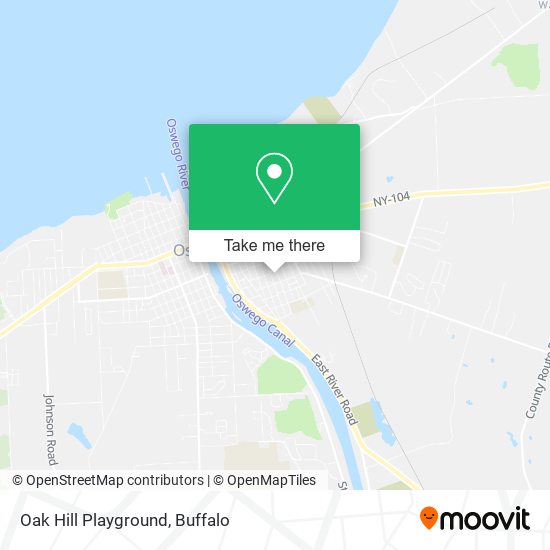 Mapa de Oak Hill Playground