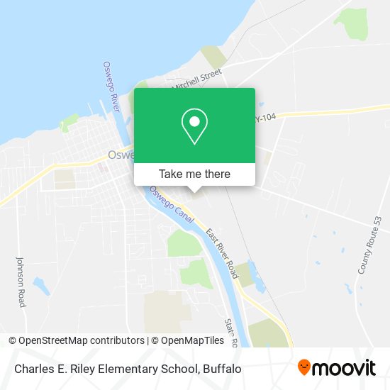 Charles E. Riley Elementary School map