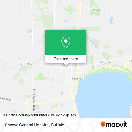 Mapa de Geneva General Hospital