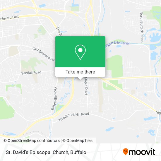 Mapa de St. David's Episcopal Church