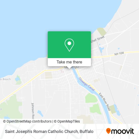 Saint Joseph's Roman Catholic Church map