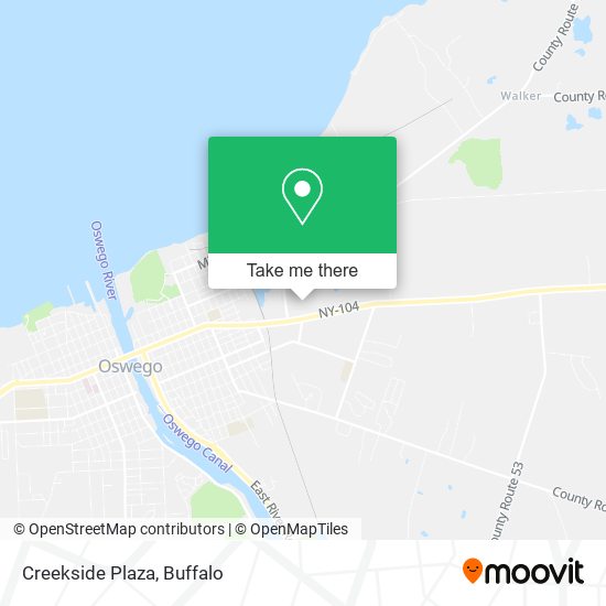 Mapa de Creekside Plaza