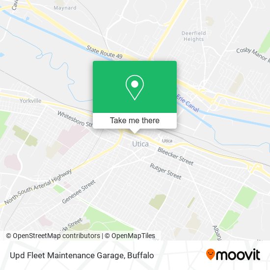 Mapa de Upd Fleet Maintenance Garage