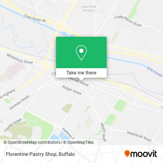 Florentine Pastry Shop map