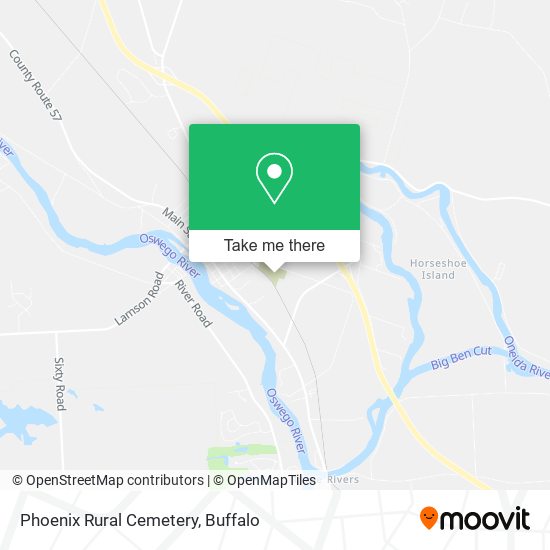 Mapa de Phoenix Rural Cemetery