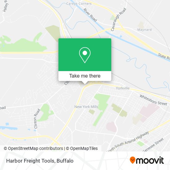Harbor Freight Tools map