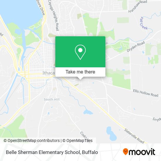 Mapa de Belle Sherman Elementary School