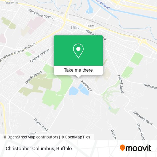 Christopher Columbus map