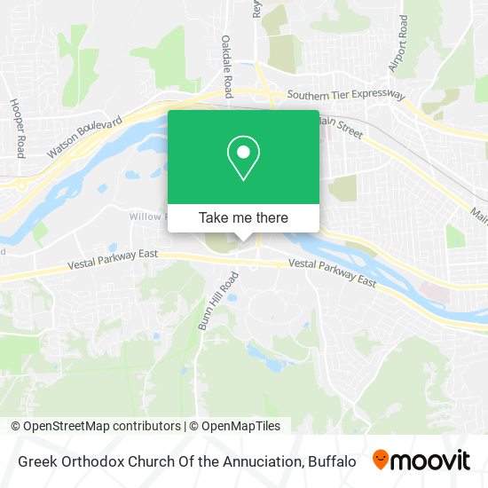 Mapa de Greek Orthodox Church Of the Annuciation