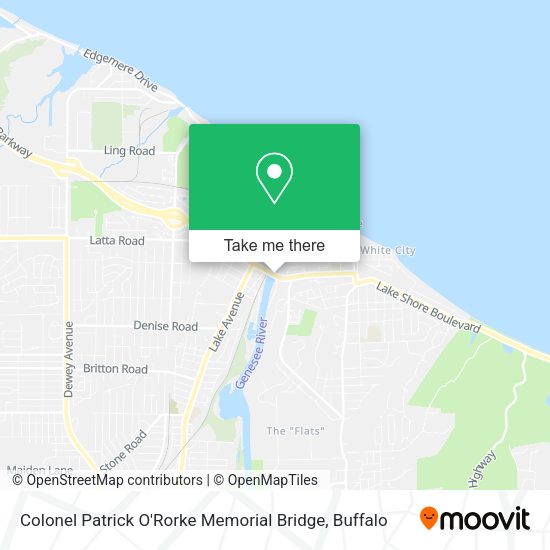 Colonel Patrick O'Rorke Memorial Bridge map