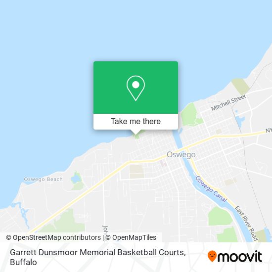 Garrett Dunsmoor Memorial Basketball Courts map