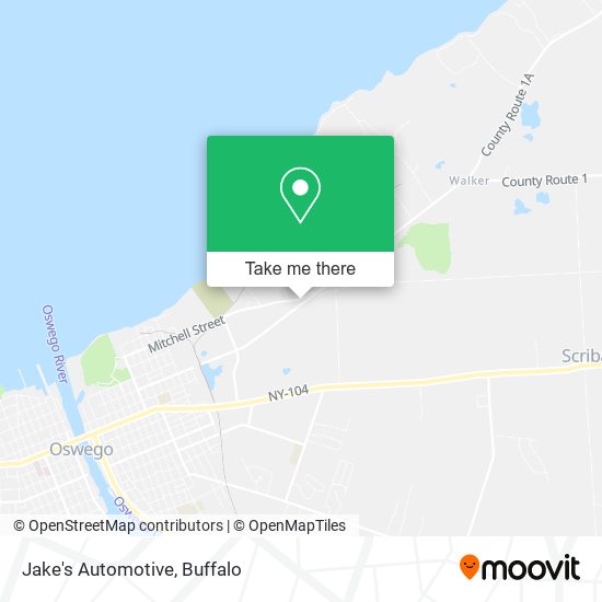 Mapa de Jake's Automotive