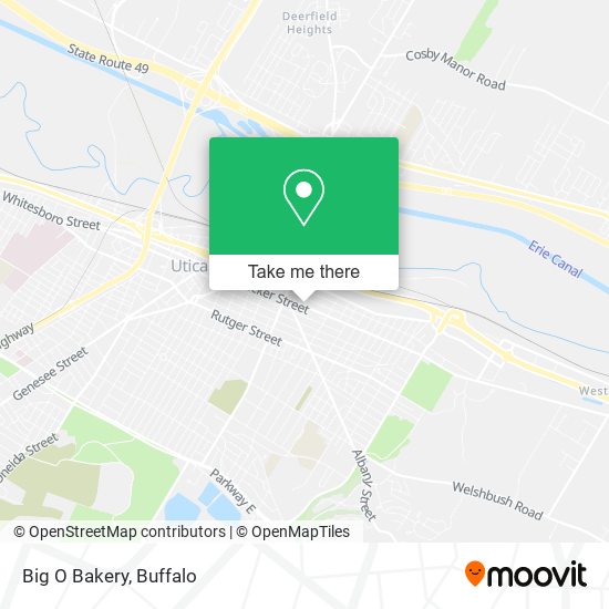Mapa de Big O Bakery