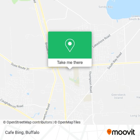 Mapa de Cafe Bing
