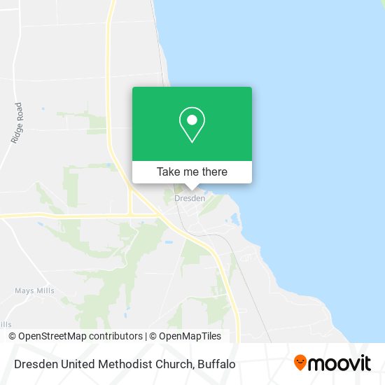 Dresden United Methodist Church map