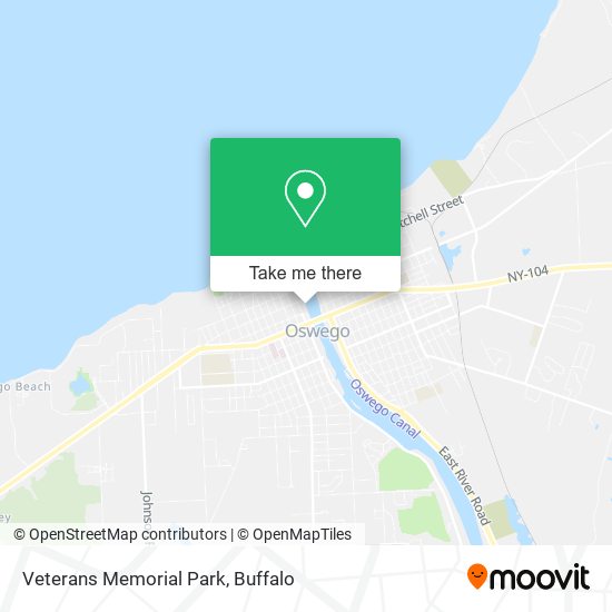 Veterans Memorial Park map