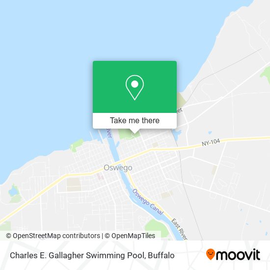 Charles E. Gallagher Swimming Pool map