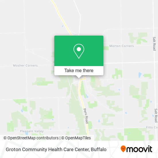 Mapa de Groton Community Health Care Center
