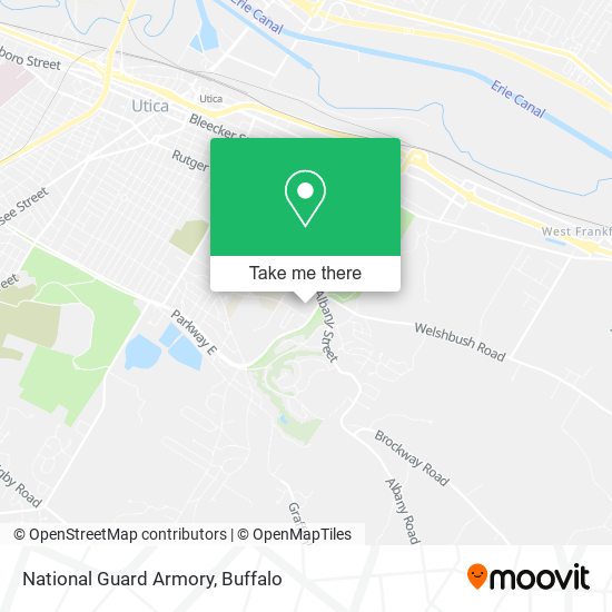 National Guard Armory map
