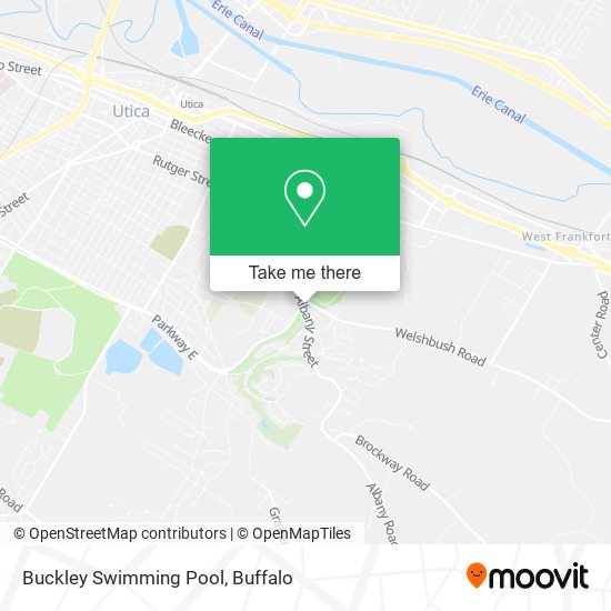 Buckley Swimming Pool map