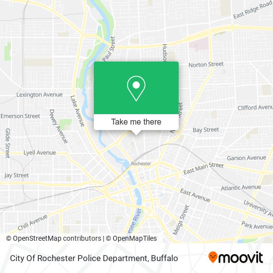 City Of Rochester Police Department map