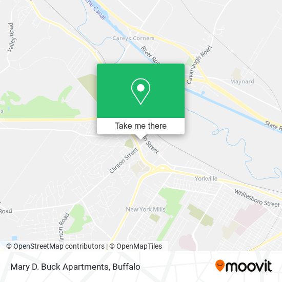 Mapa de Mary D. Buck Apartments