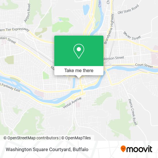 Washington Square Courtyard map