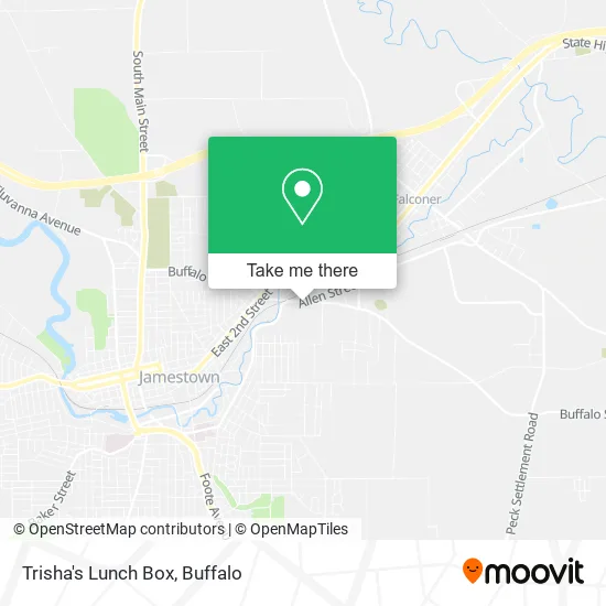 Mapa de Trisha's Lunch Box