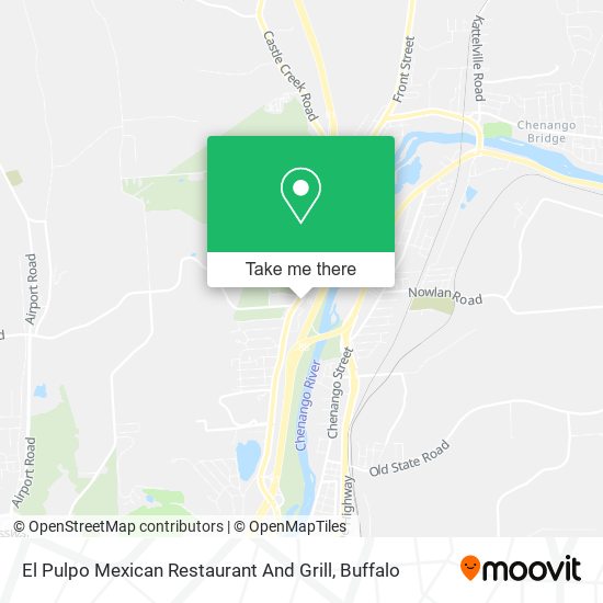 El Pulpo Mexican Restaurant And Grill map