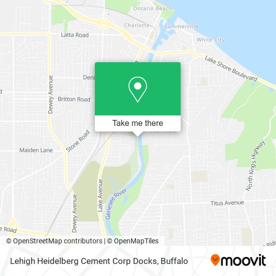 Lehigh Heidelberg Cement Corp Docks map
