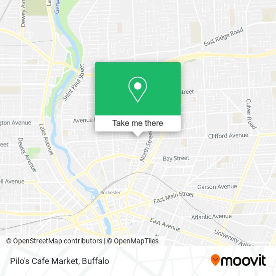 Pilo's Cafe Market map