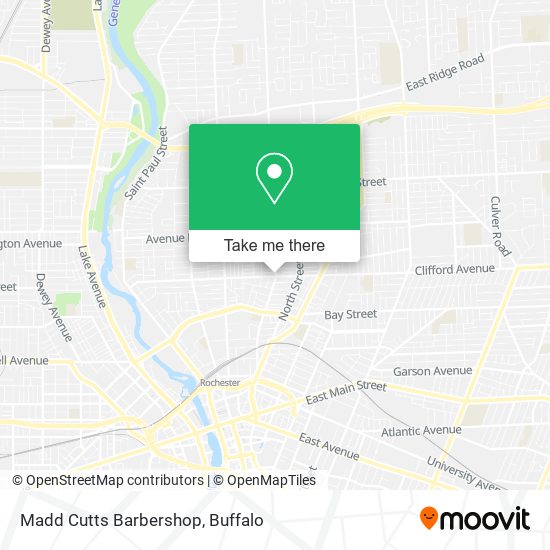 Mapa de Madd Cutts Barbershop