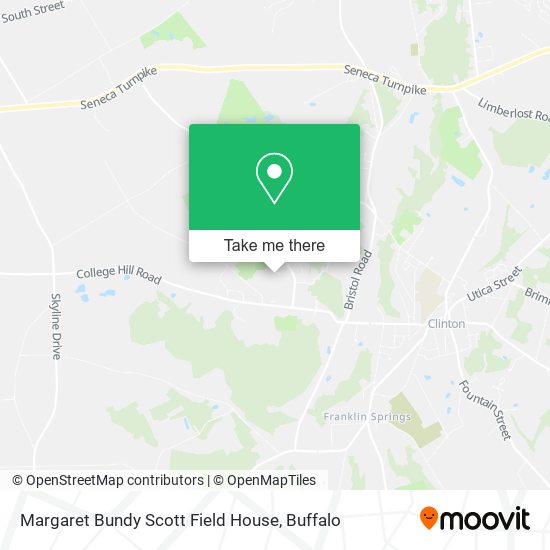 Mapa de Margaret Bundy Scott Field House