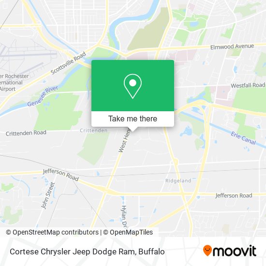 Cortese Chrysler Jeep Dodge Ram map