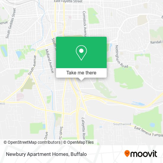 Newbury Apartment Homes map