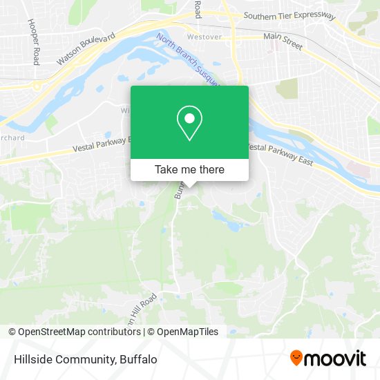 Mapa de Hillside Community