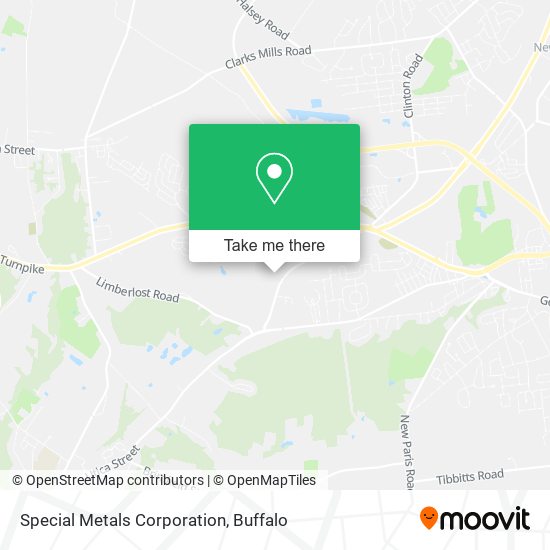 Special Metals Corporation map