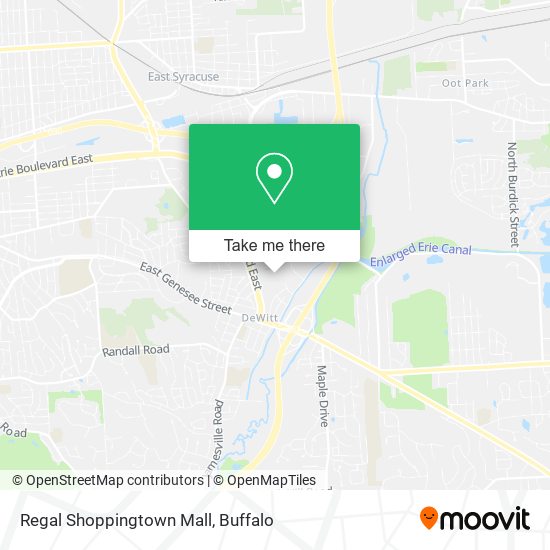 Regal Shoppingtown Mall map