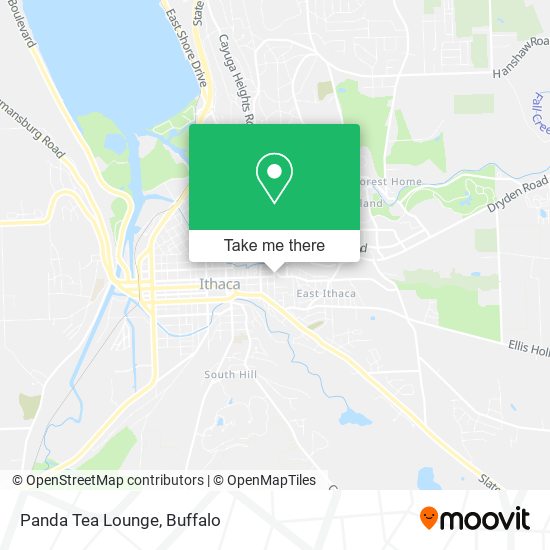 Panda Tea Lounge map