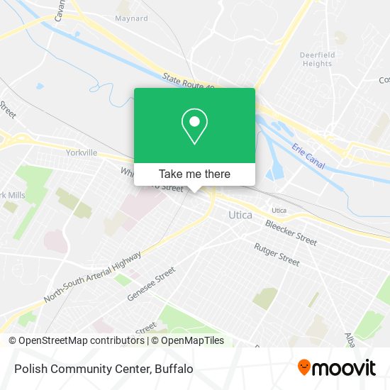Polish Community Center map