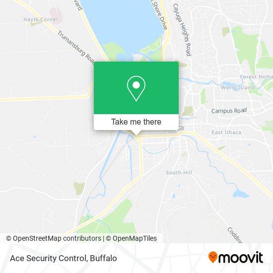 Mapa de Ace Security Control