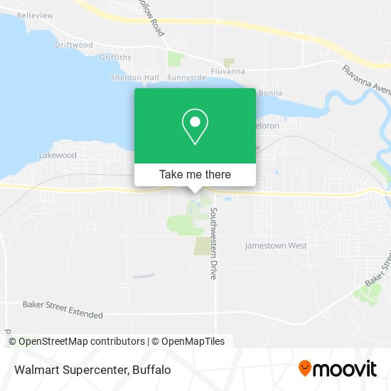 Walmart Supercenter map