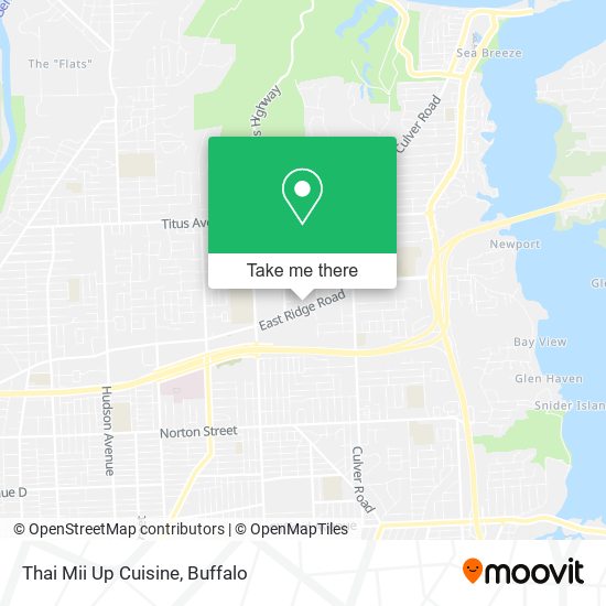 Mapa de Thai Mii Up Cuisine