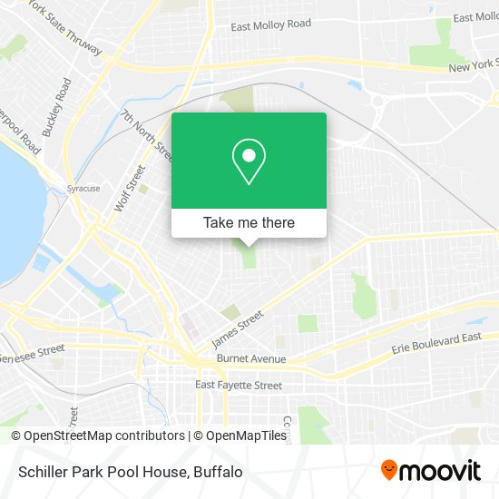 Schiller Park Pool House map