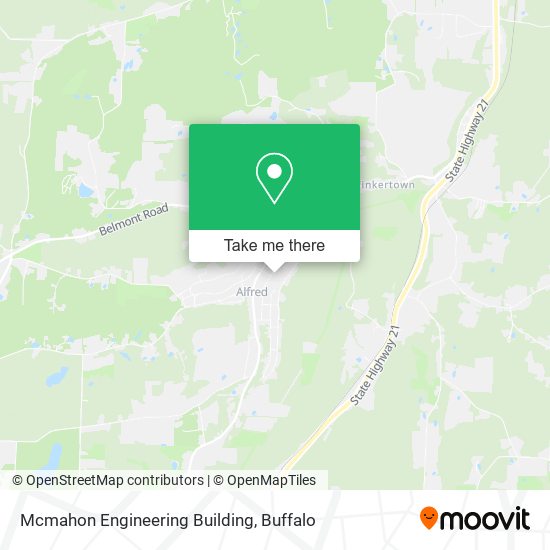 Mcmahon Engineering Building map