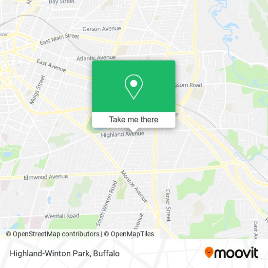 Highland-Winton Park map