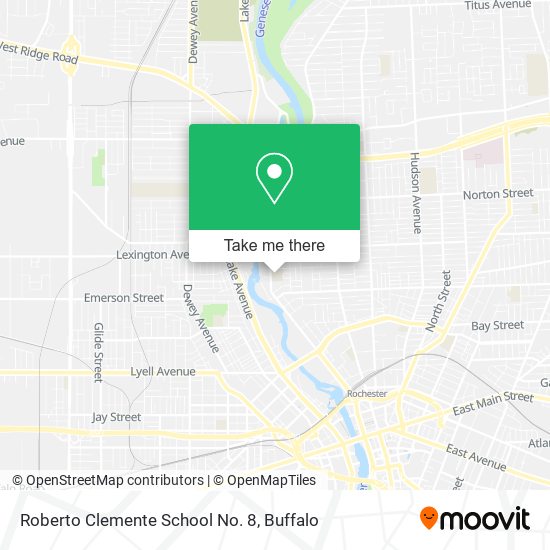Roberto Clemente School No. 8 map